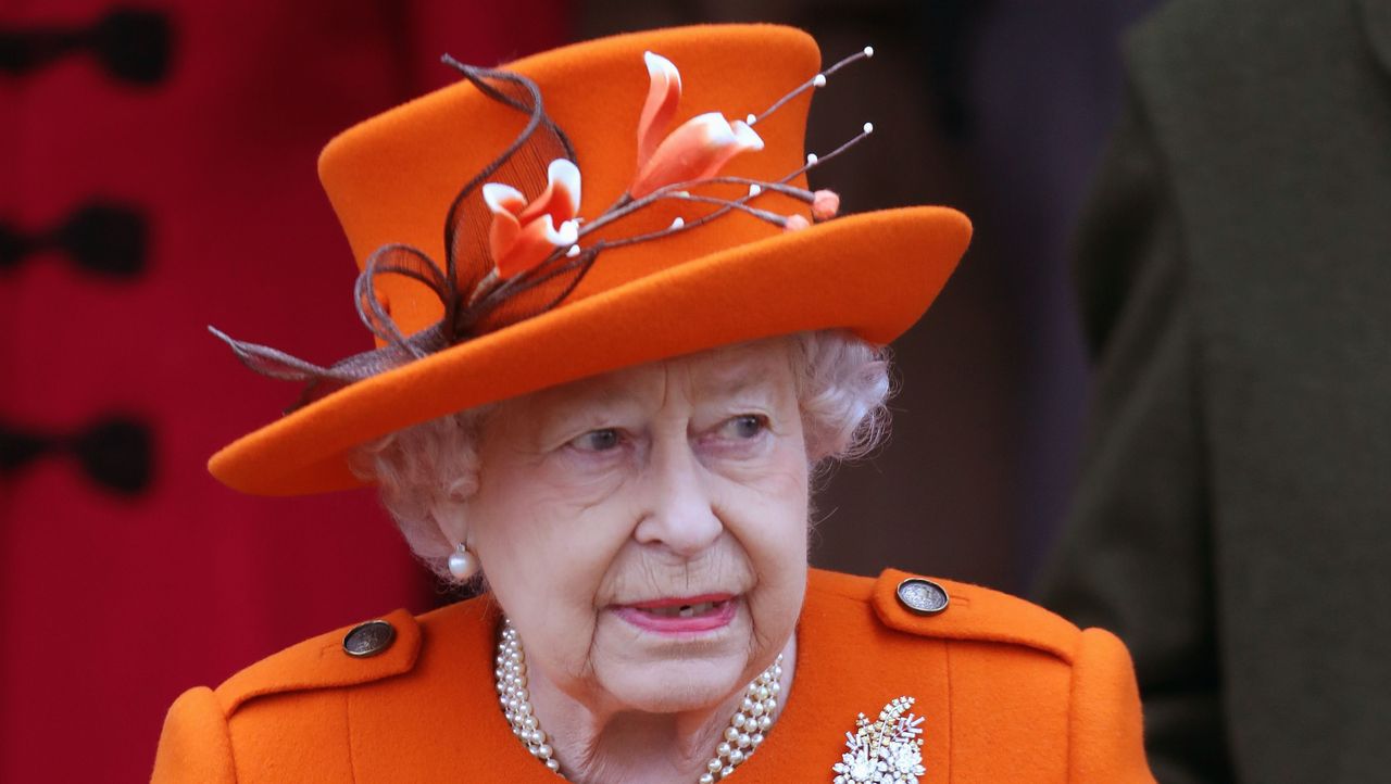 Members Of The Royal Family Attend St Mary Magdalene Church In Sandringham