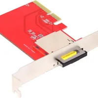 NGFF PCI-E 4.0 PCIE 4X Host to CF Express Extension Card Socket Adapter