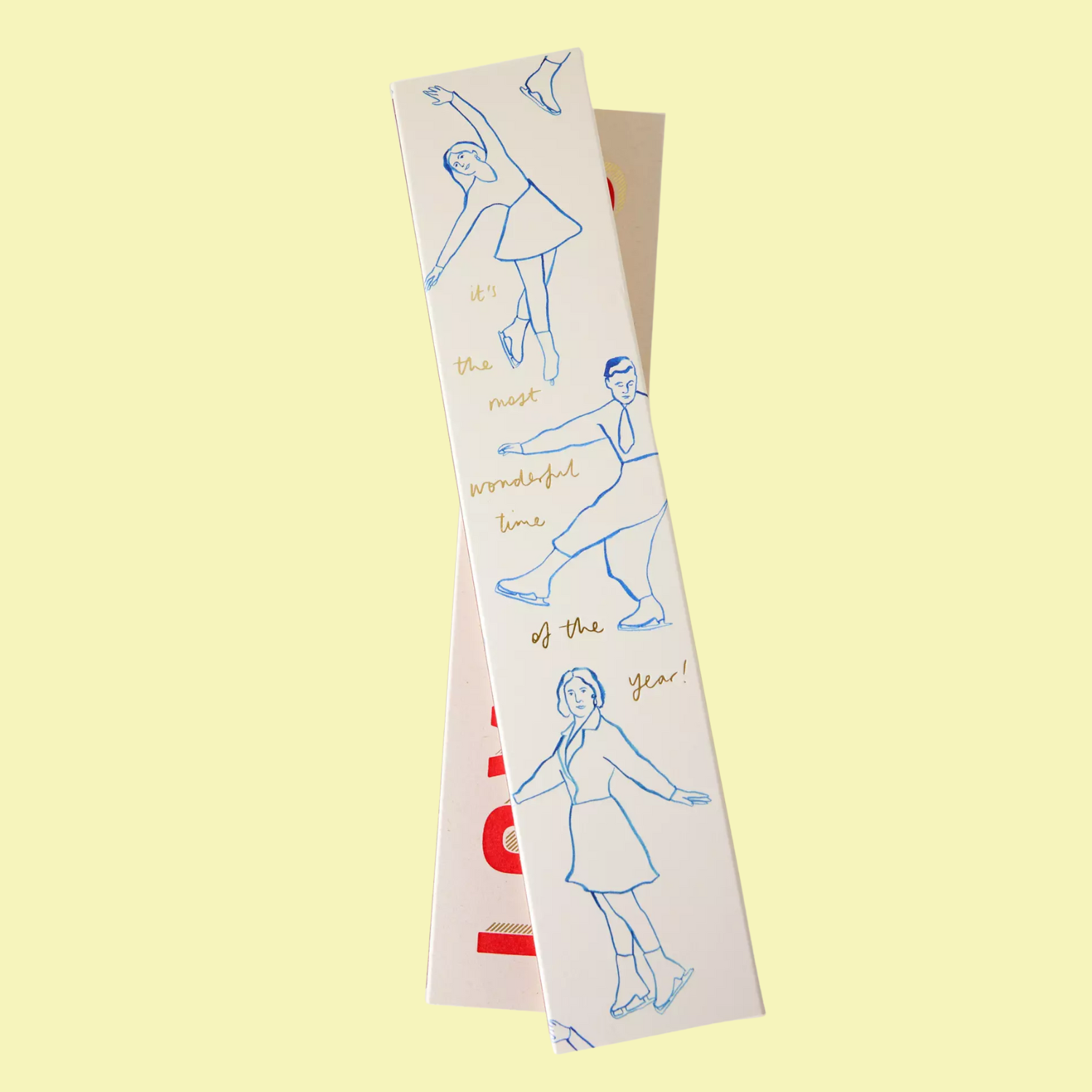 A white box of long matchsticks