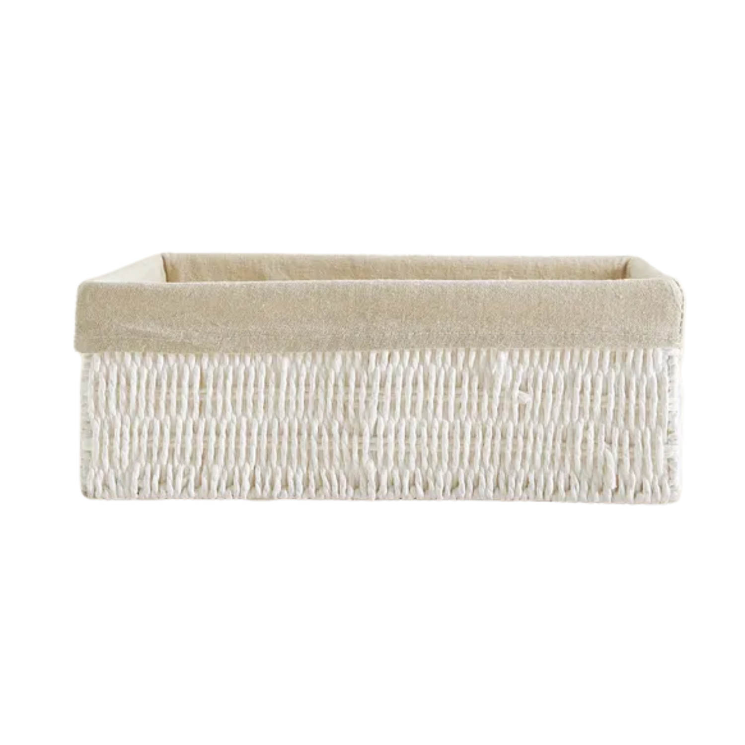 A Rectangular Fabric Interior Basket from Zara Home