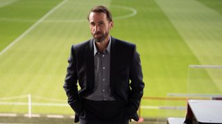Joseph Fiennes as Gareth Southgate in Dear England