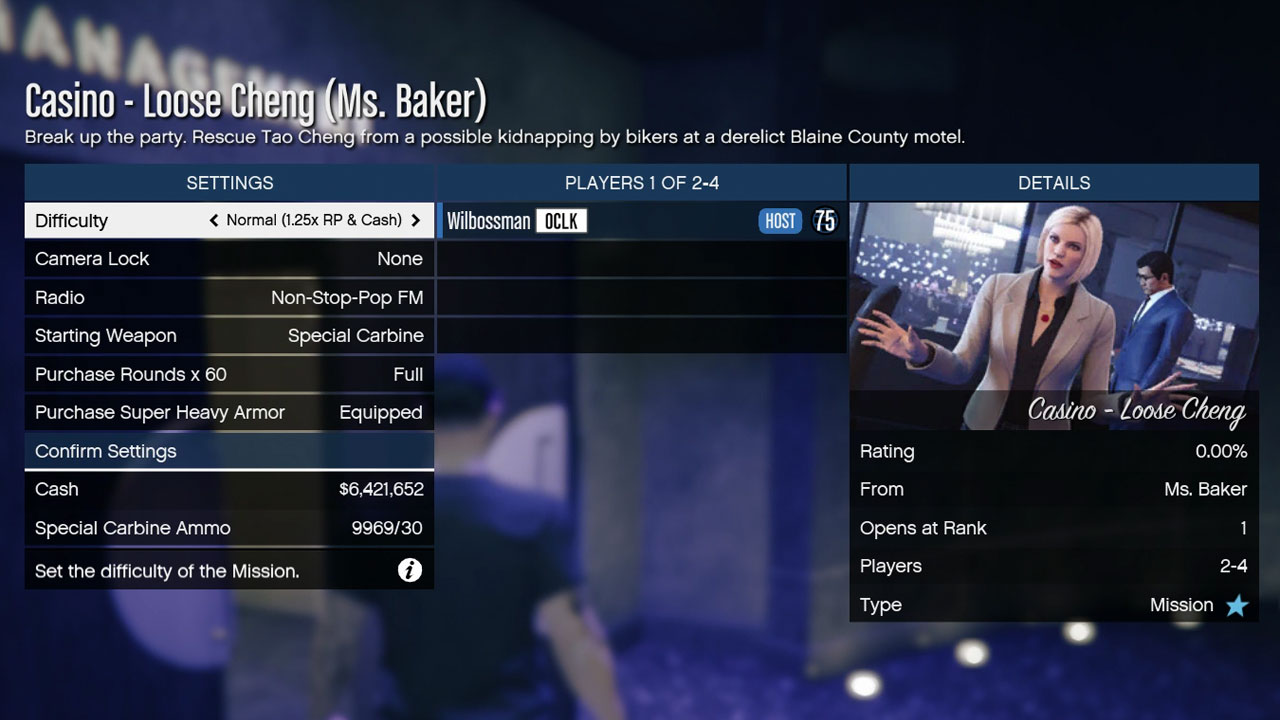 gta online casino missions rewards