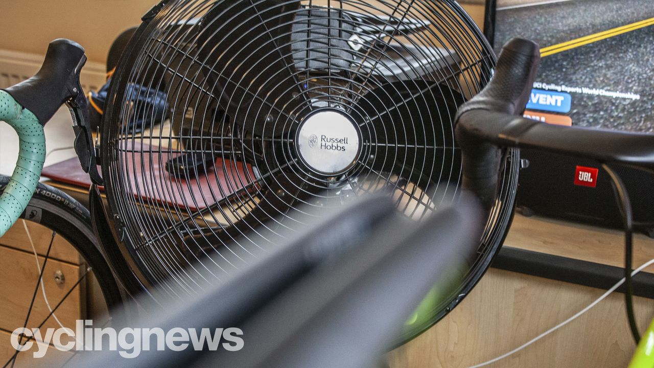 A floor standing fan for ventilation