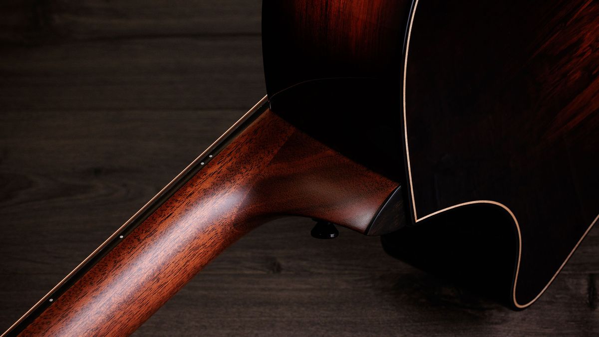 Taylor Next Generation Builder's Edition 814ce Honduran rosewood: the high-end Grand Auditorium acoustic debuts Taylor's new Claria electronics, scalloped V-Classic bracing and Action Control Neck systems