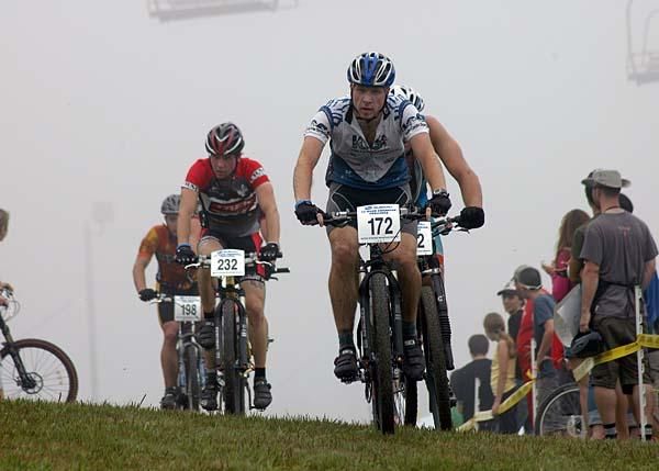 A racer in Seven Springs, Pennsylvania
