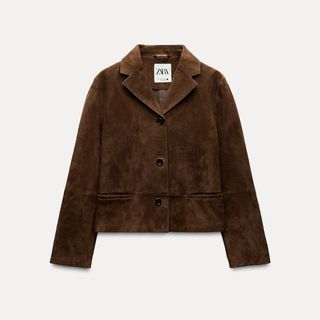 Zara suede jacket 