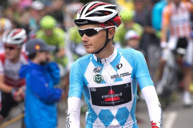 Best young rider Cl&eacute;ment Chevrier (Bissell Development Team)