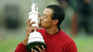 Tiger Woods completed the Grand Slam by winning the 2000 Open