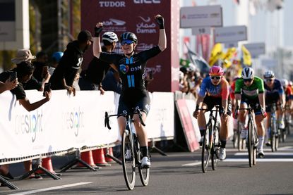 Charlotte Kool wins stage four UAE Tour women