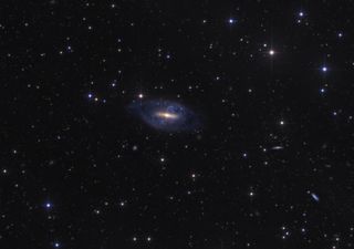 Polar Ring Galaxy NGC 2685 by Ken Crawford