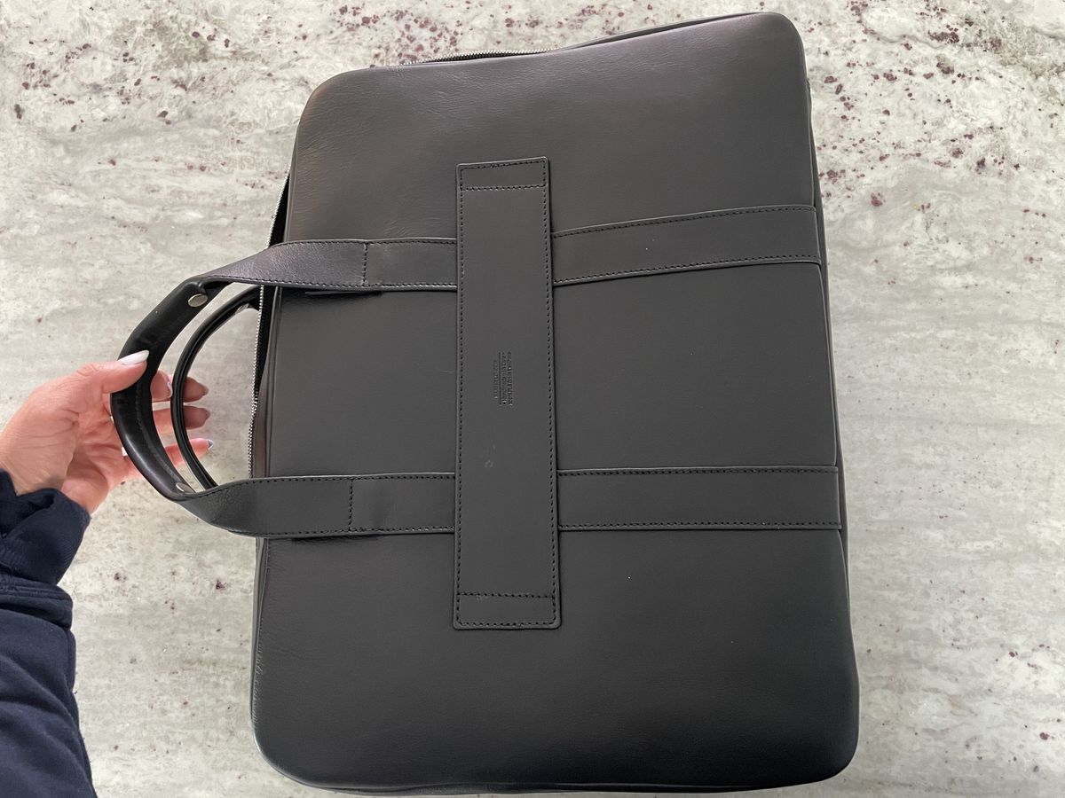 Harber London Laptop Briefcase Lifestyle
