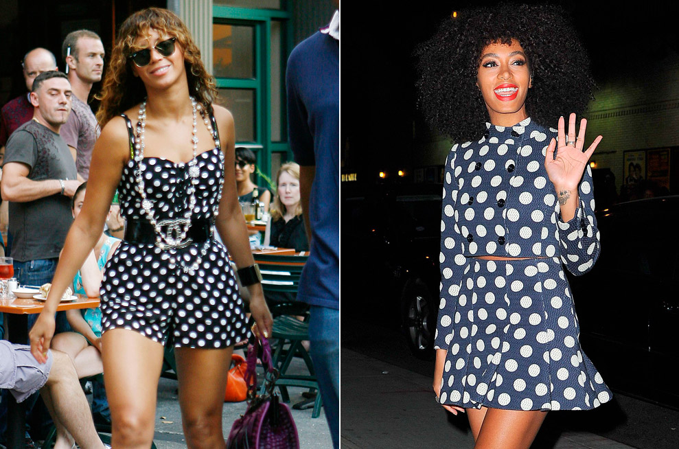 Beyonce polka best sale dot dress