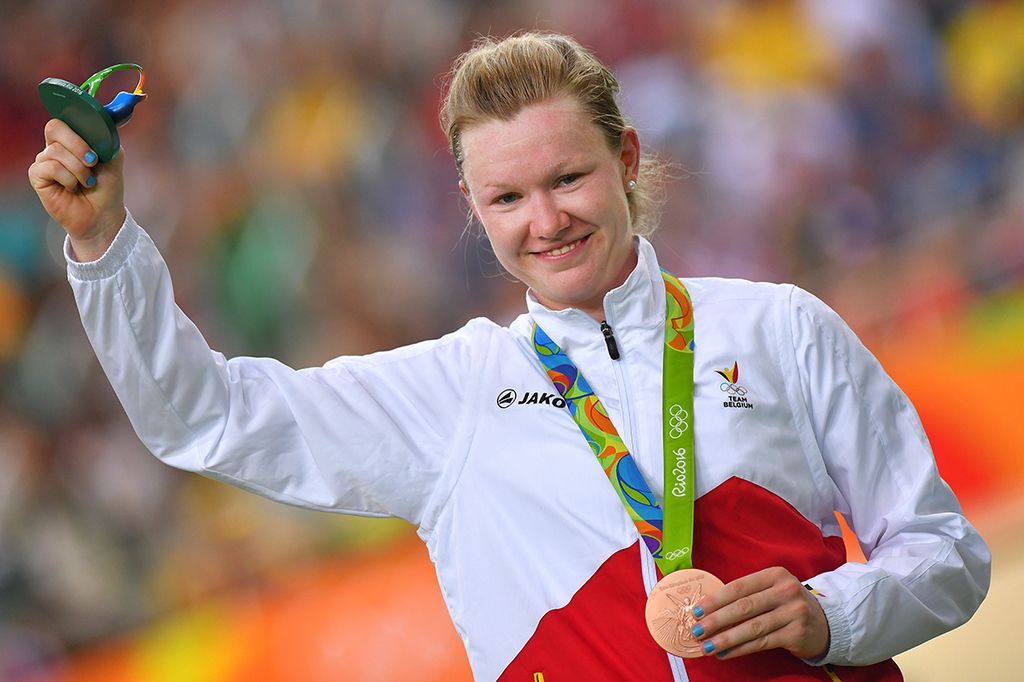 Bronze medallist Jolien D'hoore (Belgium)
