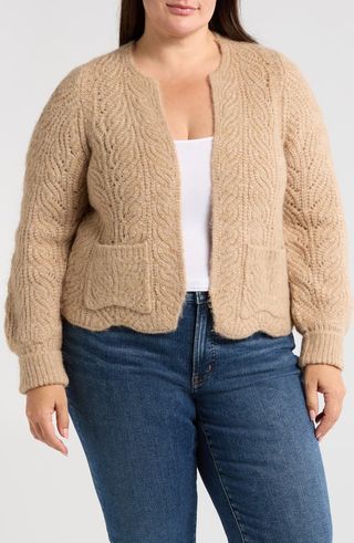 Open Stitch Cardigan