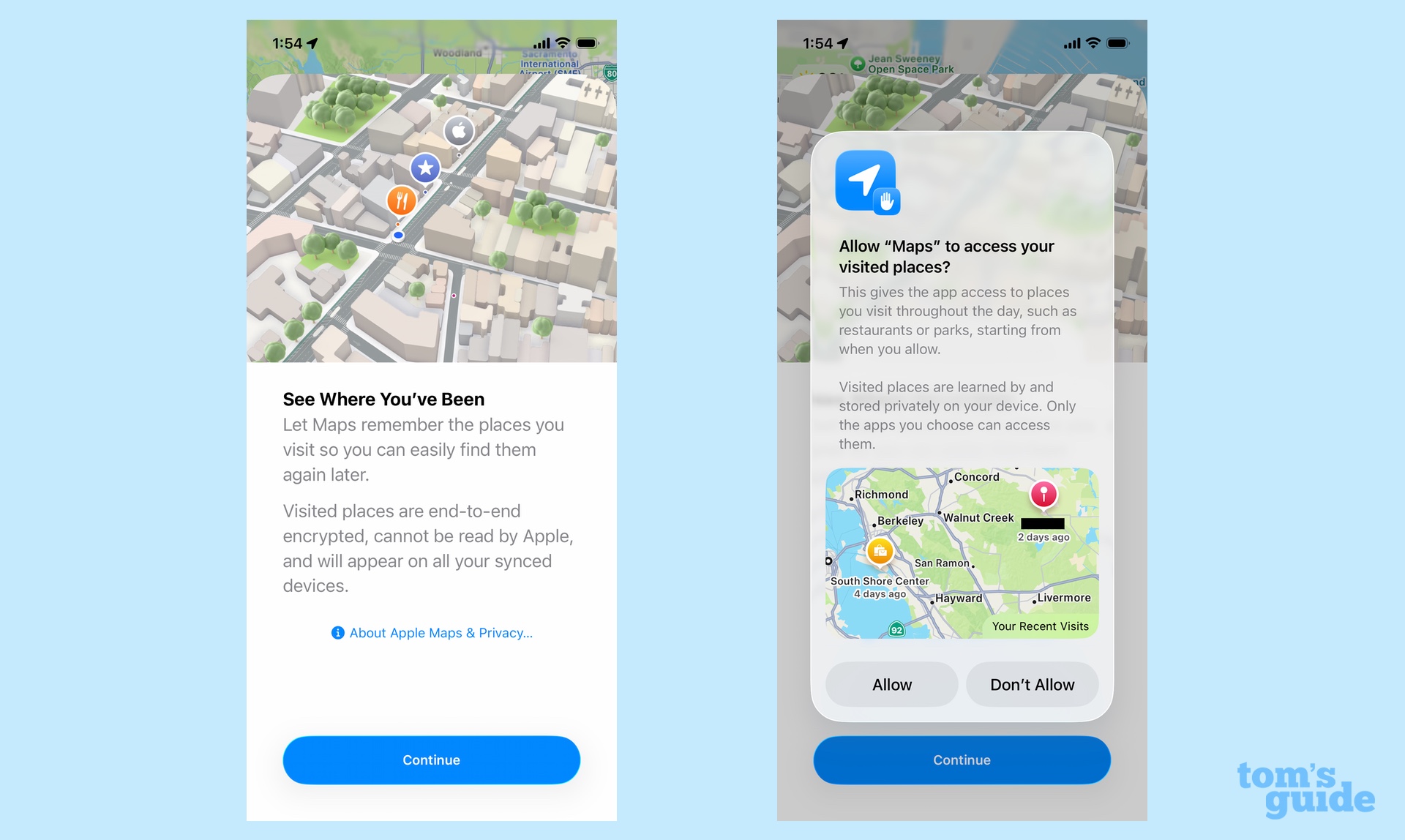 ios 26 maps visited places