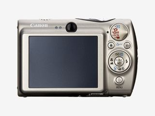 Back view of the Canon SD900.