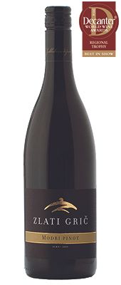 Zlati Gri&Auml; Modri Pinot Slovenia 2012