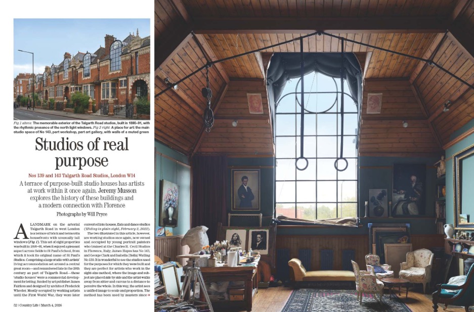 Magazine spread from Country Life 4 March 2026