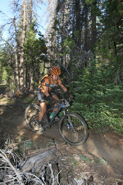 Alice Pennington on her way to a win the High Cascades 100