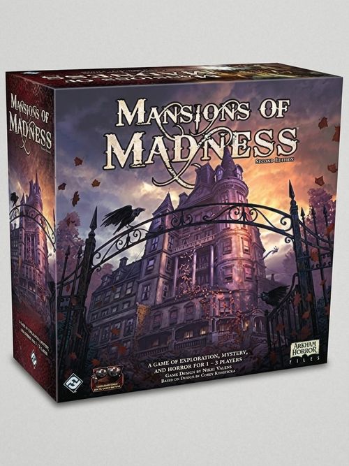 Mansions of Madness (2nd ed.) | Horror &  Mystery co-op | 1 - 5 Players