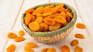 Dried apricots