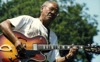 Ernest Ranglin performs onstage