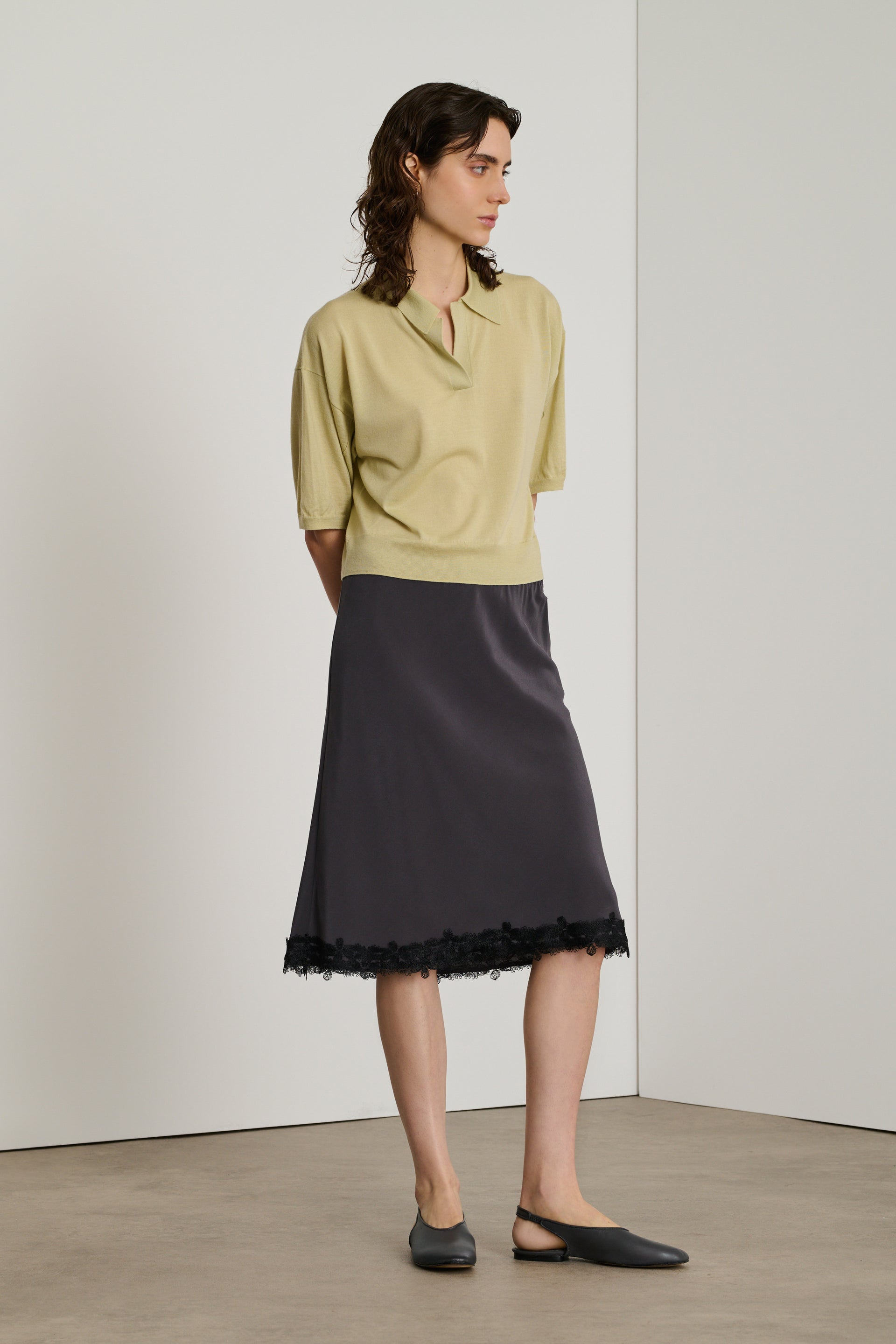 Gray skirt