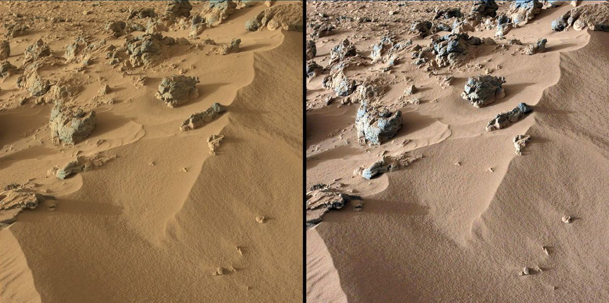 mars rover curiosity rocknest