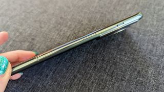 OnePlus 11 review: alert slider closeup