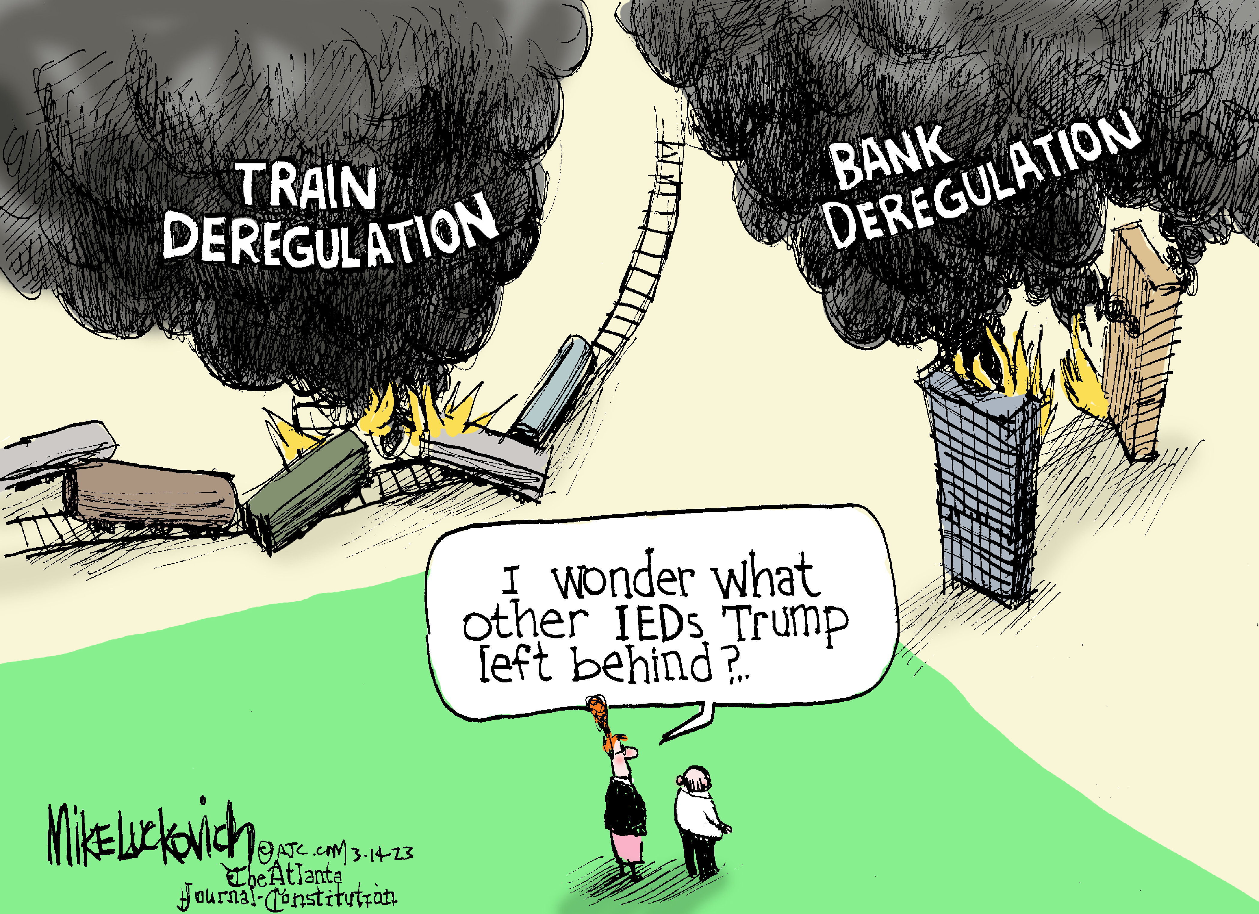 Deregulation bobby traps