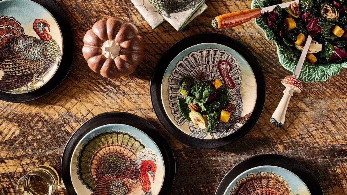 La nouvelle joyeuse collaboration de Target avec John Derian n'est que le ticket pour votre table de Thanksgiving