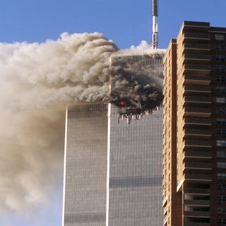 Terrorists attacked the World Trade Center and the Pentagon on Sept. 11, 2001