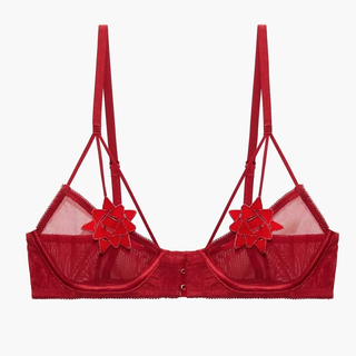 Gift Bow Half Cup Bralette