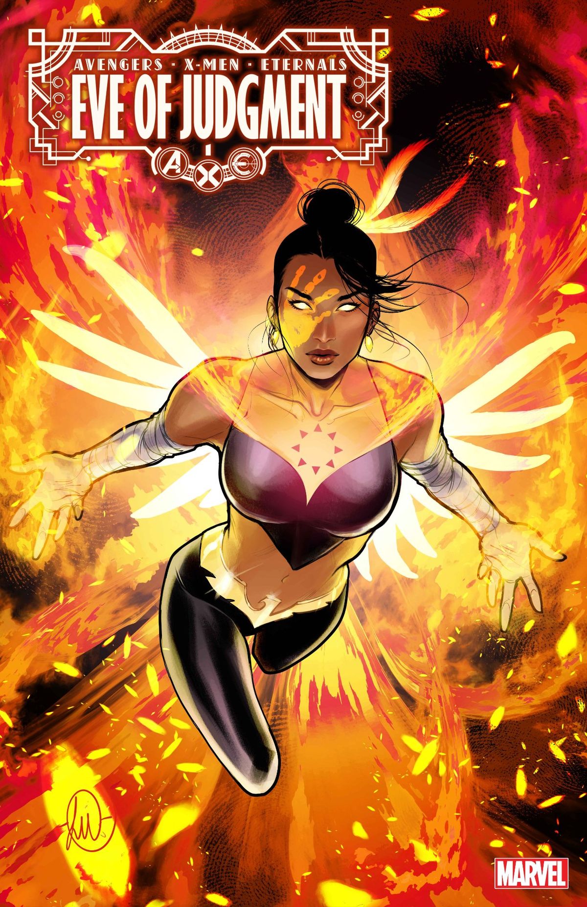 AXE: Judgment Day variant covers
