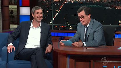 Beto O'Rourke answers Stephen Colbert's questions