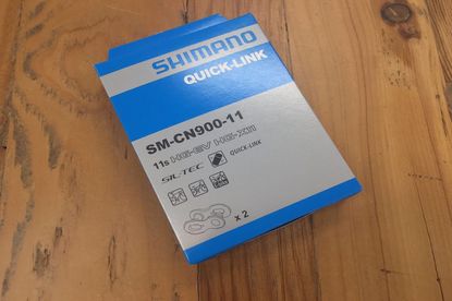 shimano quick link removal