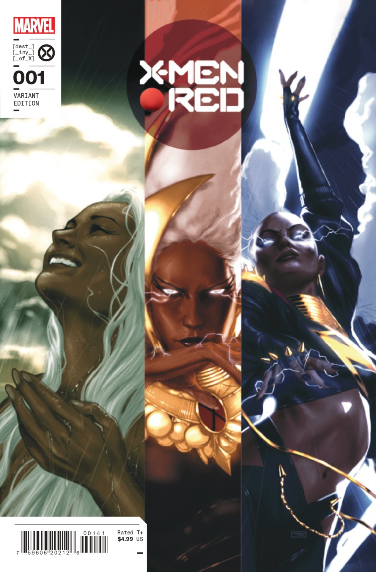 Portadas variantes de X-Men Red #1