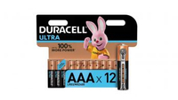 Duracell Ultra AAA Alkaline Batteries (pack of 12)