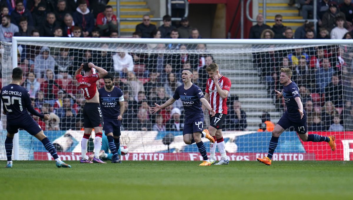 Southampton v Manchester City – Emirates FA Cup – Quarter Final – St Mary’s Stadium