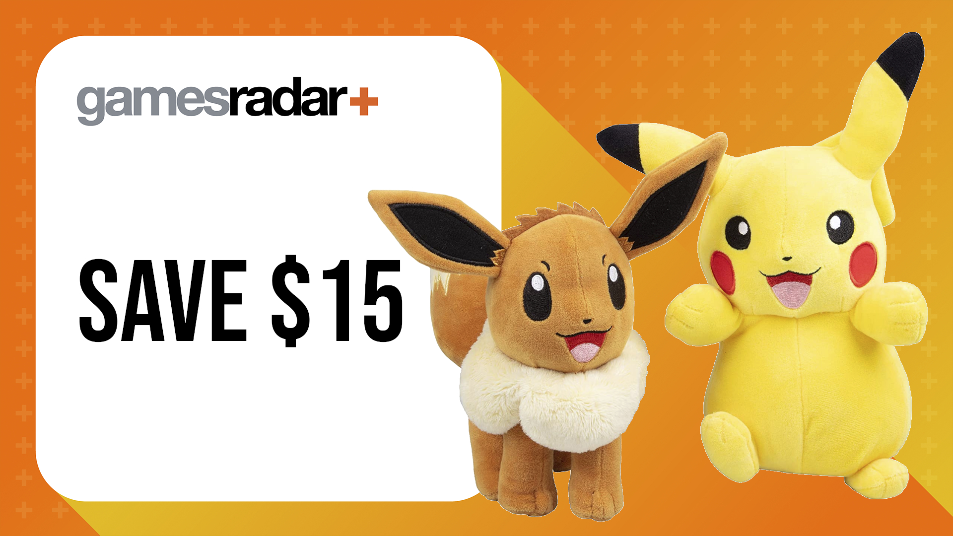 Black Friday toy deals with Pikachu and Eevee plush
