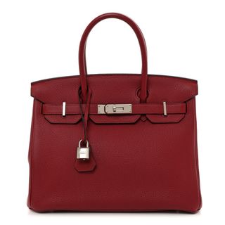 Hermes Togo Birkin 30 Rouge Grenat