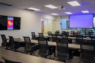 A healthcare organization hired Audax Communications to specify and build an all-IP meeting space to keep costs in check and offer a clean foundation for growth. Audax selected a pair of daisy-chained Stingray DSP Mixers from Phoenix Audio Technologies paired with the Atlona Velocity platform as the key solutions for the training room. 