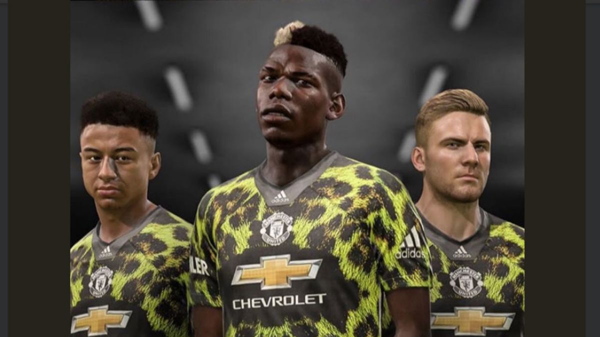 manchester united fifa 19 jersey