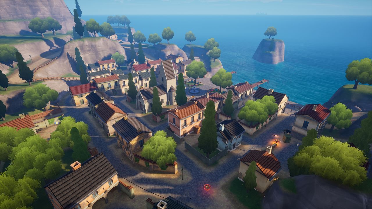 Screenshot from an in-development build of Heroes of Valor
