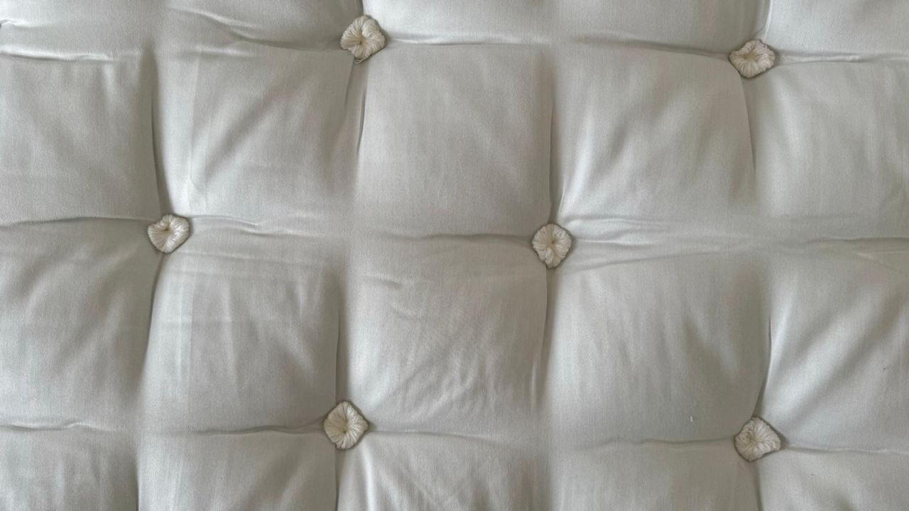 This is the quilting on the Button &amp; Sprung Southdown. It looks (and feels) gorgeous