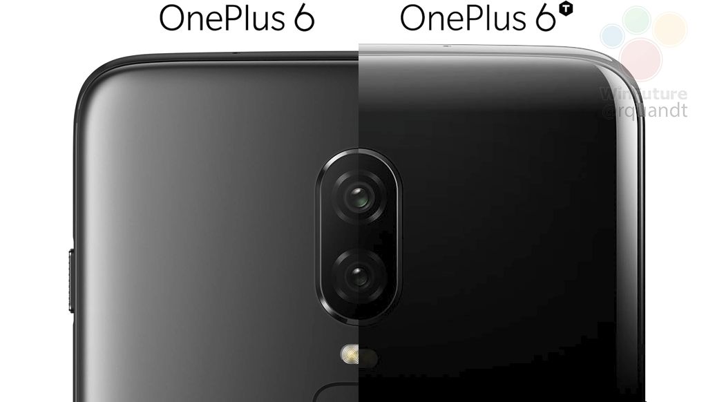 The OnePlus 6T compared to the OnePlus 6. Credit: WinFuture / Roland Quandt