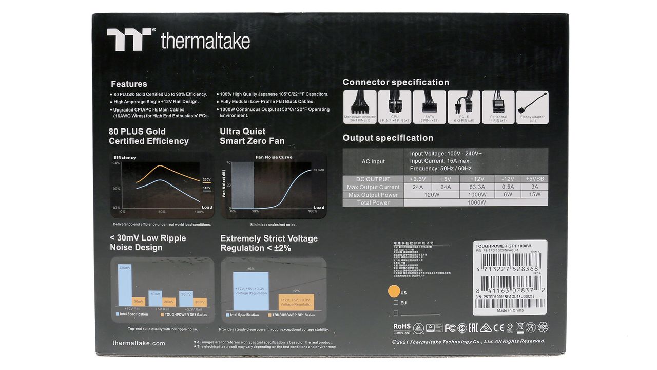 Thermaltake Toughpower GF1 1000W