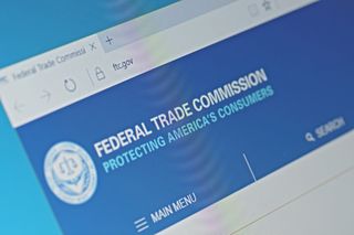 FTC website home screen and logo