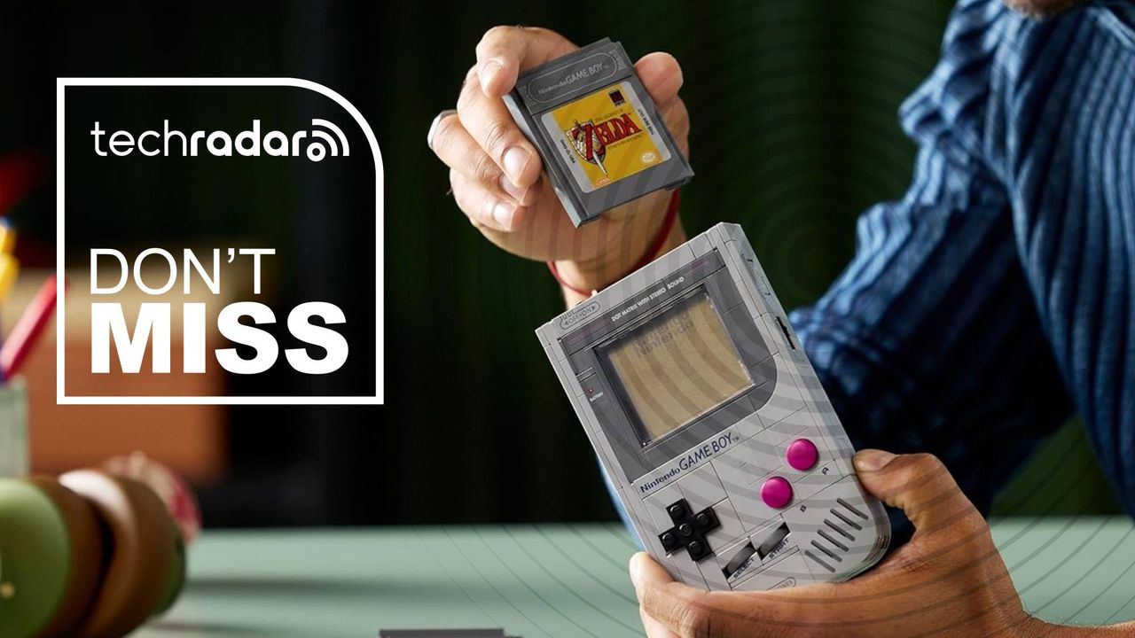 This Lego Game Boy comes with its own brick-built games and is the cheapest it's ever been for Black Friday