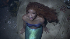 Halle Bailey in the 2023 adaptation of The Little Mermaid